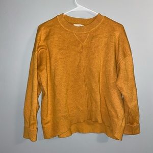 Yellow Pullover Universal Thread Sweater